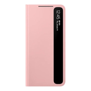 Clear View Cover Case to Galasy  2016 Pink